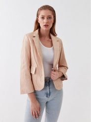 Zadig&Voltaire Kurtka skórzana Verys Cuir Froisse RWBL00002 Beżowy Regular Fit. Brązowe kurtki Zadig&Voltaire, bez wzorów, ze skóry, bez kaptura. Za 1,799.00 zł.