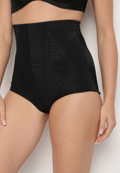 Czarne Modelujące Majtki Zelatila. Czarne bielizna modelująca Born2be, z aplikacjami. Za 29.99 zł.