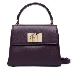 Torebka Furla. Fioletowe torebki klasyczne Furla, bez wzorów, klasyczne, bez dodatków. Za 1,779.00 zł.