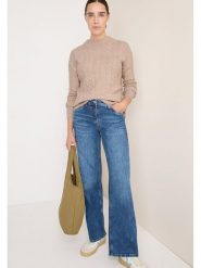 Cecil Sweter w kolorze beżowym rozmiar: XL. Brązowe swetry Cecil, xl, bez wzorów, bez ramiączek. Za 183.59 zł.