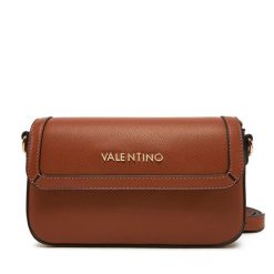 Torebka Valentino. Brązowe listonoszki Valentino, bez wzorów, bez dodatków. Za 339.99 zł.