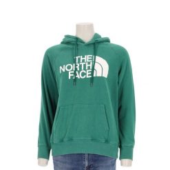 Second life - Bluza damska z kapturem The North Face - Stan bardzo dobry. Zielone bluzy z kapturem The North Face, l, bez wzorów, z kapturem, na fitness i siłownię. Za 127.76 zł.