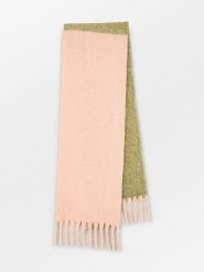 Becksöndergaard Szal w kolorze zielono-jasnoróżowym - 200 x 35 cm rozmiar: onesize. Zielone szaliki i kominy Becksöndergaard, bez wzorów, z materiału. Za 173.99 zł.