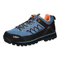 Damskie buty trekkingowe górskie ze skóry zamszowej VIBRAM CMP MOON LOW. Czarne buty trekkingowe CMP, bez wzorów, ze skóry, bez zapięcia. W wyprzedaży za 449.99 zł.