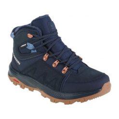 Buty Salomon Outchill Ts Cswp W 473773 niebieskie. Niebieskie buty treningowe bez wzorów, z materiału, bez zapięcia. Za 892.93 zł.