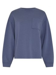 MOSS COPENHAGEN Bluza "Illiana" w kolorze granatowym rozmiar: XS/S. Niebieskie bluzy Moss Copenhagen, s, bez wzorów, bez kaptura. Za 179.95 zł.