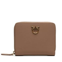 Portfel PINKO. Brązowe portfele Pinko, bez wzorów. Za 699.99 zł.