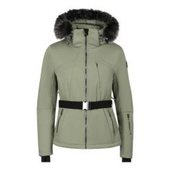 Kurtka damska narciarska softshellowa Alpine Pro Dowela 2. Zielone kurtki narciarskie Alpine Pro, na zimę, m, bez wzorów, z materiału, bez kaptura, narciarskie. Za 729.00 zł.