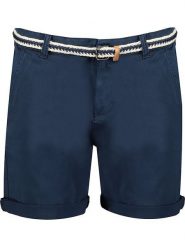 Geographical Norway Bermudy "Petale" w kolorze granatowym rozmiar: L. Niebieskie szorty Geographical Norway, bez wzorów, z tkaniny. Za 83.81 zł.