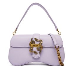 Torebka Just Cavalli. Fioletowe torebki klasyczne Just Cavalli, bez wzorów, klasyczne, bez dodatków. Za 939.99 zł.