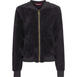 Bluza z polaru "baranek" bonprix czarny. Bluzy bez kaptura bonprix. Za 54.99 zł.
