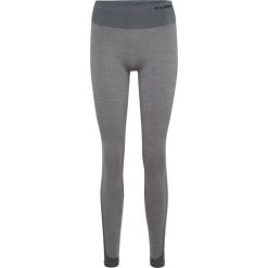 Damskie legginsy bezszwowe z wysokim stanem Hummel Mt Shine. Szare legginsy Hummel, bez wzorów, sportowe. Za 170.00 zł.