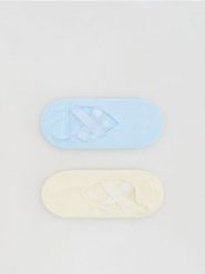 Skarpetki antypoślizgowe 2 pack - wielobarwny. Skarpetki Reserved, bez wzorów. Za 49.99 zł.