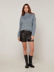 Rodier Sweter w kolorze granatowym rozmiar: S. Niebieskie swetry Rodier, s, bez wzorów, z wełny, bez ramiączek. Za 252.99 zł.