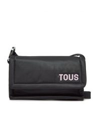 TOUS Torebka Cushion 395910157 Czarny. Czarne torebki klasyczne tous, bez wzorów, z materiału, bez dodatków. Za 699.99 zł.