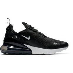 Buty Nike Air Max 270 AH6789-001 Czarne. Czarne buty treningowe bez wzorów, z materiału, bez zapięcia, nike air max. Za 971.00 zł.