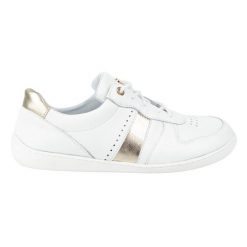 Olivier Damskie buty barefoot model 1773POL białe sneakersy. Białe buty treningowe w ażurowe wzory, ze skóry, bez zapięcia, trekkingowe. Za 453.66 zł.