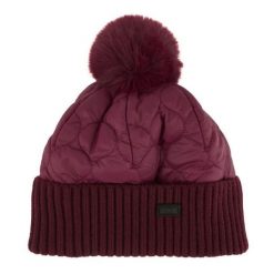 Unisex czapka zimowa Beanie. Fioletowe czapki zimowe Regatta, bez wzorów, eleganckie. Za 52.99 zł.