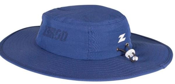 Kapelusz Z3R0D. Niebieskie kapelusze ZEROD, z aplikacjami, z bawełny, eleganckie. Za 329.00 zł.
