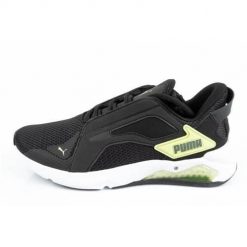 Buty treningowe damskie Puma Lqdcell Method. Zielone buty treningowe Puma, bez wzorów, z materiału, bez zapięcia. Za 345.99 zł.