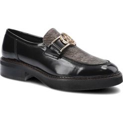 Czarne Półbuty Karino Damskie Eleganckie Obuwie. Czarne półbuty wsuwane Karino, na jesień, bez wzorów, ze skóry, biznesowe, bez obcasa, na obcasie. Za 314.99 zł.