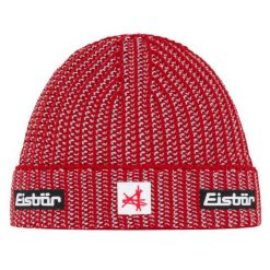 Czapka Eisbar Sorrak MÜ SA. Czarne czapki zimowe Eisbär, bez wzorów, z materiału, eleganckie. Za 182.23 zł.