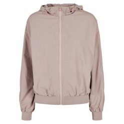 Marszczona Kurtka Batwing Dla Kobiet. Czerwone kurtki BUILD YOUR BRAND, xl, bez wzorów, bez kaptura. Za 242.99 zł.