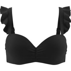 Biustonosz bikini na fiszbinach bonprix czarny. Bikini marki 4f. Za 69.99 zł.