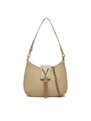Valentino Torebka Divina VBS1R417G Beżowy. Brązowe kopertówki Valentino, bez wzorów, ze skóry, wizytowe, bez dodatków. Za 219.99 zł.