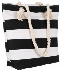 Plażowa torba damska z poliestru FB01-BIG STRAPS. Torebki klasyczne inny, bez wzorów, ze skóry ekologicznej, bez dodatków. Za 49.99 zł.