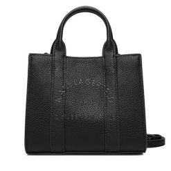 Torebka KARL LAGERFELD. Czarne torebki klasyczne KARL LAGERFELD, bez wzorów, klasyczne, bez dodatków. Za 519.99 zł.