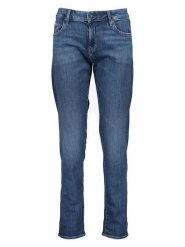 G-Star Dżinsy "Kate" - Boyfriend fit - w kolorze niebieskim rozmiar: W28/L32. Niebieskie jeansy G-Star, l, z aplikacjami, ze skóry, klasyczne. Za 268.55 zł.