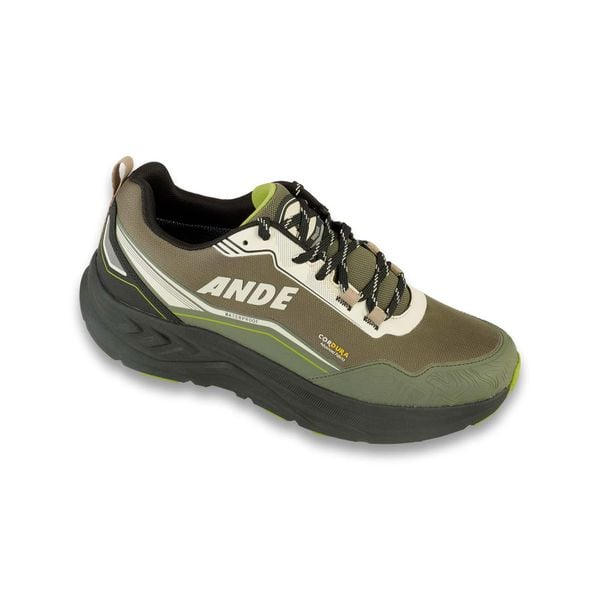 Buty Outdoor Ande Baffin Wp Dorośli. Zielone buty trekkingowe Ande, bez wzorów, bez zapięcia, outdoorowe. Za 400.99 zł.