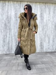 Kurtka Livigno Khaki. Brązowe kurtki ClothStore, l, bez wzorów, bez kaptura. W wyprzedaży za 319.20 zł.