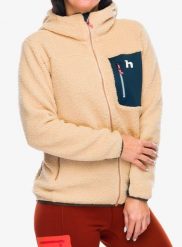 Bluza z kapturem damska Hannah Koala Hoody. Brązowe bluzy z kapturem Hannah, m, bez wzorów, z materiału, z kapturem, trekkingowe. Za 680.90 zł.