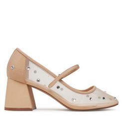 Półbuty Call It Spring. Brązowe półbuty wsuwane Call it Spring, bez wzorów, bez obcasa, na obcasie. Za 219.99 zł.