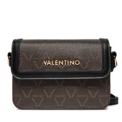Torebka Valentino. Brązowe listonoszki Valentino, bez wzorów, bez dodatków. Za 359.99 zł.