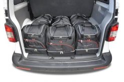 Torby Do Bagażnika Vw Caravella 2009-2015 6Szt Kjust. Czarne torby podróżne KJUST, bez wzorów, z kauczuku. Za 1,857.00 zł.