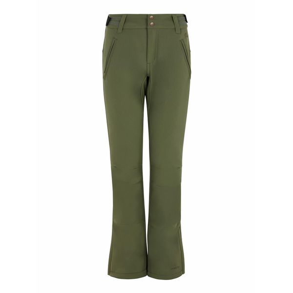 Spodnie narciarskie dla kobiet Protest Lole Softshell. Zielone spodnie narciarskie Protest, bez wzorów, z softshellu, narciarskie. Za 510.50 zł.