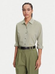 Marc O'Polo Koszula 506 0995 42061 Zielony Relaxed Fit. Zielone koszule Marc O'Polo, bez wzorów, z bawełny, bez kołnierzyka, bez ramiączek. Za 329.99 zł.