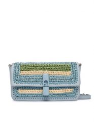 Furla Torebka Iride S WB01826 BX4447 CN 4500S Błękitny. Niebieskie listonoszki Furla, bez wzorów, ze skóry, bez dodatków. Za 1,479.00 zł.