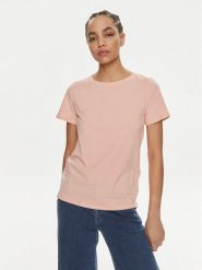 Weekend Max Mara T-Shirt Multif 2415971042 Różowy Regular Fit. Czerwone t-shirty Weekend Max Mara, xs, bez wzorów, z bawełny, bez kołnierzyka, bez ramiączek. Za 189.99 zł.