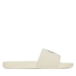 Japonki Calvin Klein Jeans. Brązowe japonki Calvin Klein Jeans, bez wzorów, z jeansu. Za 179.99 zł.