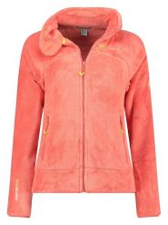 Canadian Peak Kurtka polarowa "Udilas" w kolorze łososiowym rozmiar: L. Pomarańczowe kurtki Canadian Peak, l, bez wzorów, z materiału, bez kaptura. Za 92.21 zł.