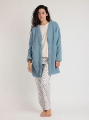 Admas Kardigan w kolorze błękitnym rozmiar: XL. Niebieskie swetry admas, xl, bez wzorów, bez ramiączek. Za 118.01 zł.