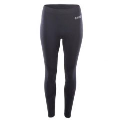 Damskie legginsy Hi-Tec Surim. Czarne legginsy Hi-tec, bez wzorów, z elastanu. Za 134.99 zł.