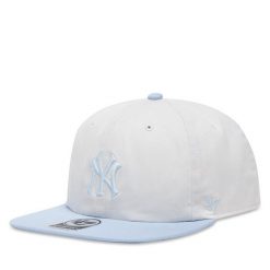 Czapka z daszkiem 47 Brand. Białe czapki z daszkiem 47 Brand, bez wzorów. Za 99.99 zł.