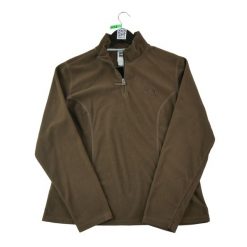 Second life - Kobiecy polar TNF Brown - Stan bardzo dobry. Brązowe bluzy z polaru The North Face, bez wzorów, z polaru, trekkingowe. Za 126.86 zł.