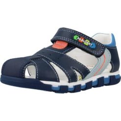 Sandały PABLOSKY 028021P Niebieski. Niebieskie sandały Pablosky, bez wzorów, ze skóry, sportowe, bez obcasa, bez zapięcia. Za 184.99 zł.
