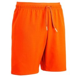 Spodenki piłkarskie dla dzieci Kipsta Viralto Club. Brązowe szorty KIPSTA, bez wzorów, z elastanu, sportowe. Za 39.99 zł.